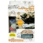Cozy Self-Warming Cat Mat with Ball Toys