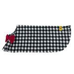 Extra Small Houndstooth Dog Poncho