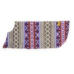 Large Aztec Purple Dog Poncho