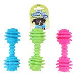 4.75" Soft Spike Barbell Dog Chew Toy