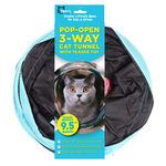 Pop-Up Cat Tunnel with Teaser Toys