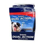 Sergeant's 1 Piece Dual Action Flea and Tick Collar for Dogs Neck Size 20.5"