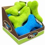 Bow Wow Pals Plush Bone Toy in Assorted Colors in PDQ Display