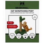 Meow and Roll Cat Scratching Post in Cactus Design