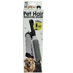Pet Hair Remover Brush with Self Cleaning Base including Travel Size Brush