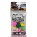 8 Piece Catnip Infused Cat Toy Set Assorted Styles