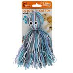 Yarn Octopus Cat Toy with Rattle