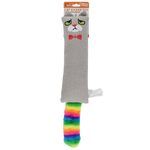 18.5" Cat Kicker Toy with Catnip and Crinkle Tail