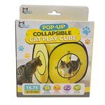 15.75 Inch Pop-Up Collapsible Cat Play Cube