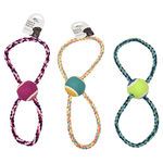 Figure 8 Rope and Tennis Ball Dog Toy in Assorted Colors