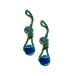 2-Piece Jumbo Dog Ball And Knotted Rope Toy