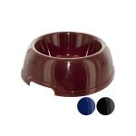 Plastic pet bowl 3 asst colors