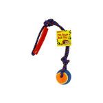 Pet rope with ball