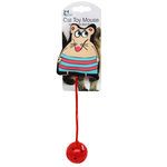 Stuffed Cat Toy Mouse with Jingle Bell Ball