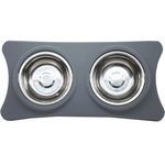 2 Bowl Easy Clean Pet Feeding Station