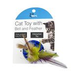 Cat Toy with Bell and Feather