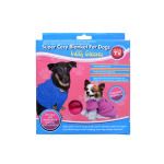 Plush dog blanket