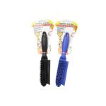 Rubber-Coated Pet Grooming Brush