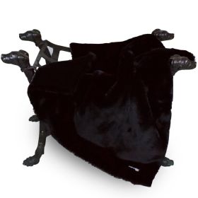 Divine Plus Dog Blankets (Color: black, size: LG)